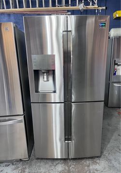 Samsung stainless steel 4 door refrigerator