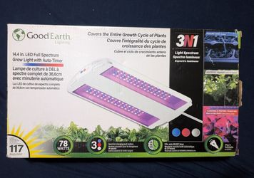 Good Earth Lighting 14.4” LED Full Spectrum Grow Light