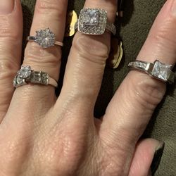 Engagement Style Bling 💍 Rings $15 Each