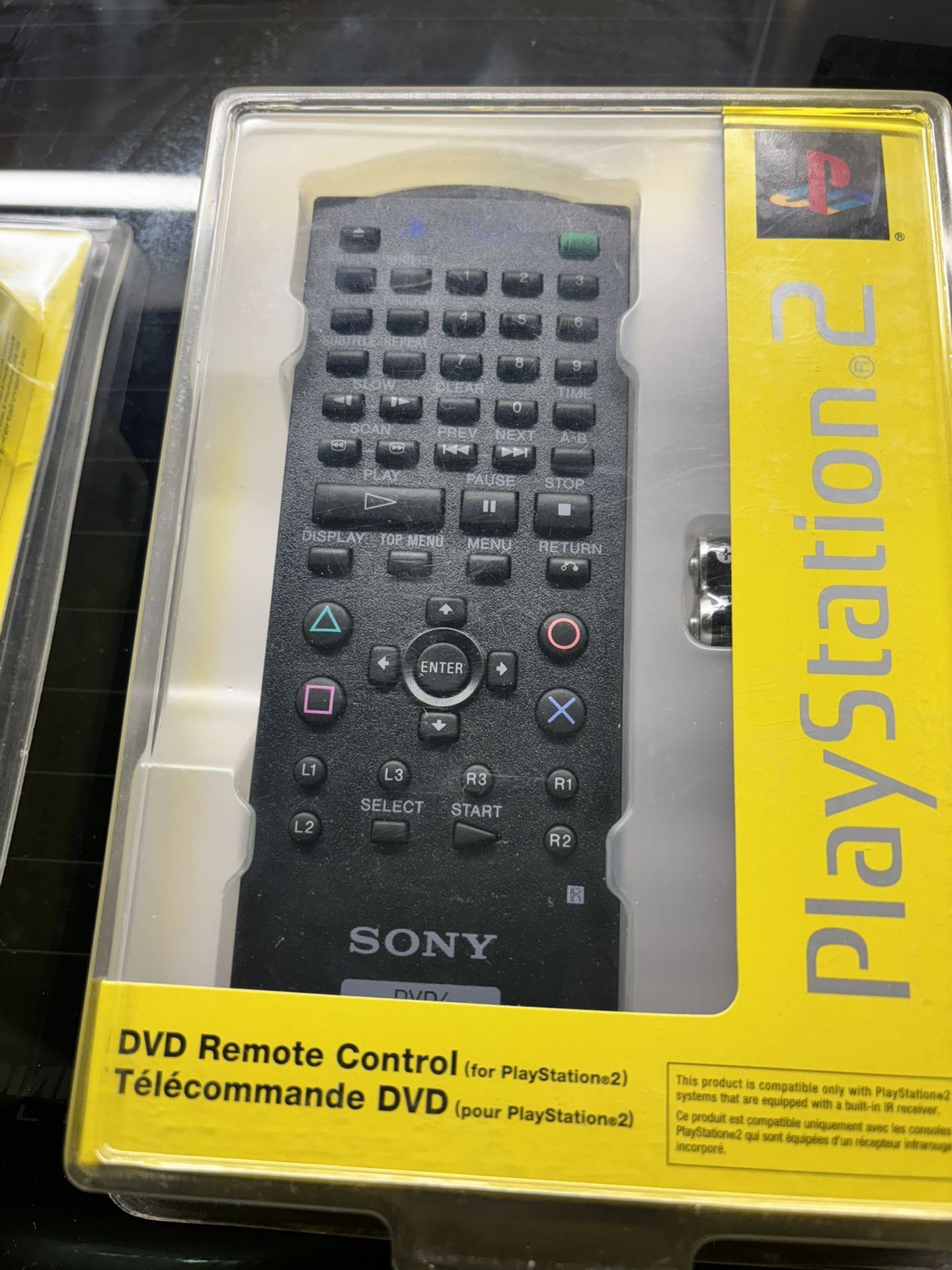 PlayStation 2 DVD Remote