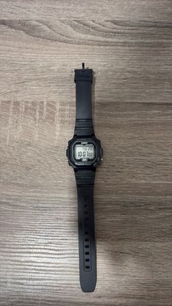 Casio Illuminator Digital Watch Black