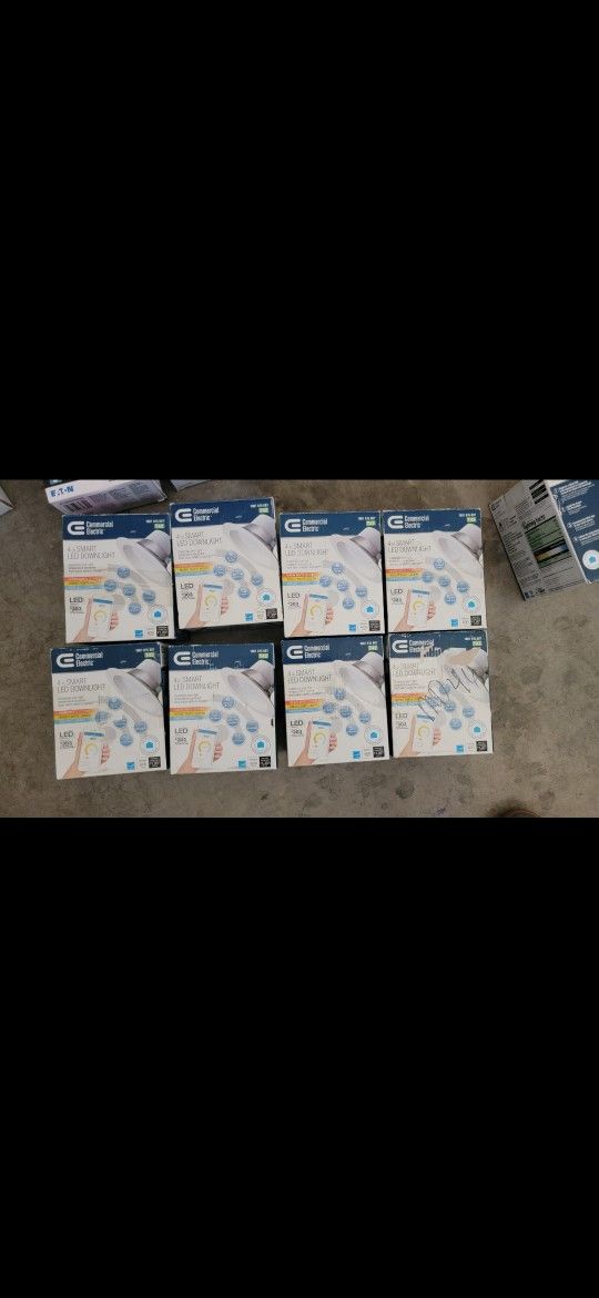 CommercialElectric 4" Color Selectable Canless LED Recessed Lights