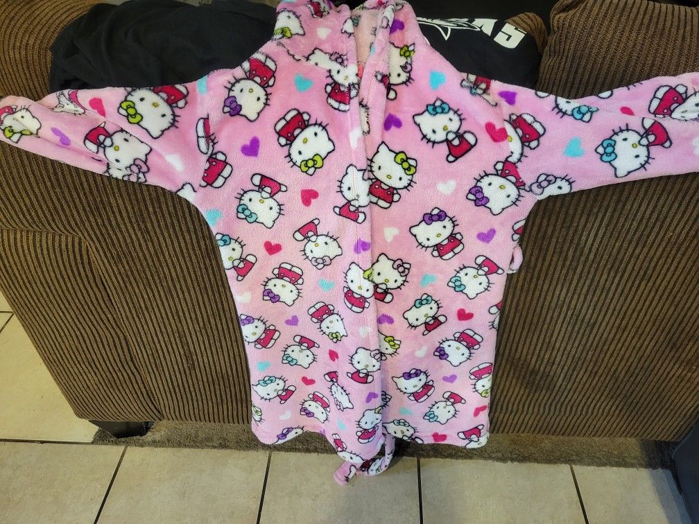 Hello Kitty Robe Girls Size 7