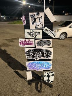 Spurs decal sticker