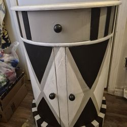 Unique, Little Table/Storage Cabinet 