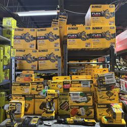 DeWALT 20V Power Tools, Impacts, Nailers and More!!!
