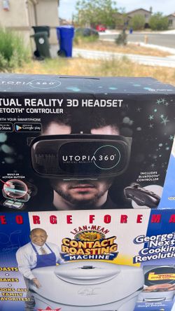 Virtual reality 3 d headset