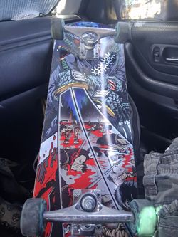 Complete skateboard deck