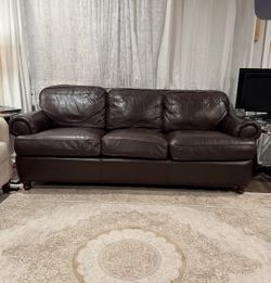 Leather Couch Sofa