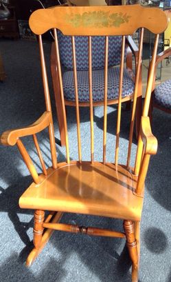 Antique Wooden Rocking Chair