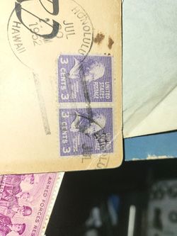 Three cent thomas jefferson stamp