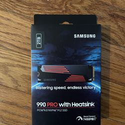 samsung 990 pro 2tb with heatsink
