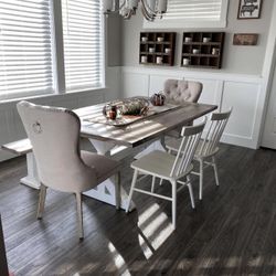 Taking Orders Farm Table And Bench 