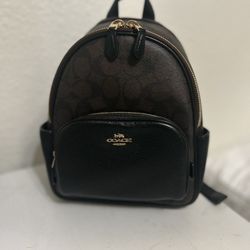 Small Coach Backpack