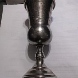 Vintage Jewish Kiddush Sterling Silver Height 5 3/4 Use