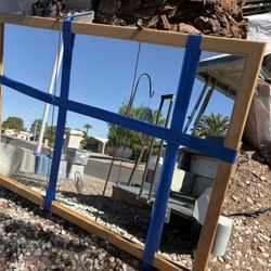 Large Trifold Bathroom Mirror 