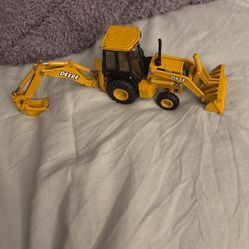 Vintage Ertl John Deere 310D 1/64 Diecast Backhoe Loader
