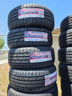 235 45 18 American Tires Con 50,000 millas de Garantía
