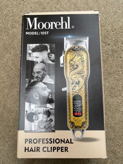 NEW Professional Cordless Hair Clipper with LED Display