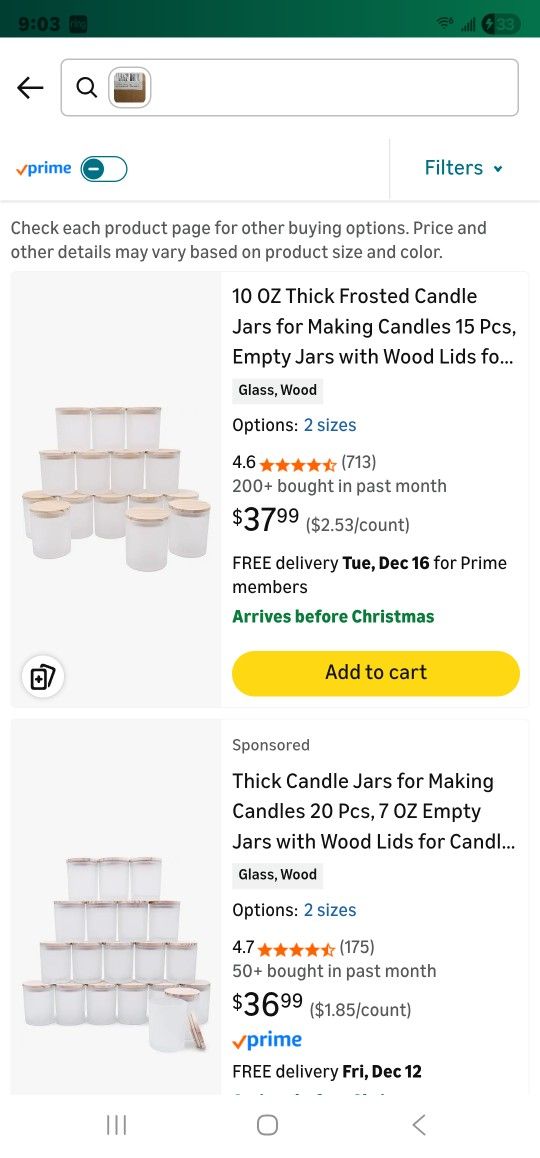 DIY Candle Jars Clear