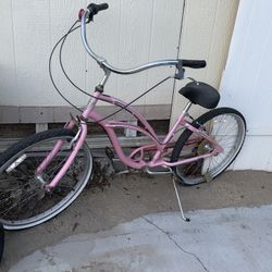 Pink Beach Cruiser 