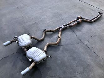 07 08 09 10 BMW E92 335I STOCK FACTORY EXHAUST MUFFLER COMPLETE OEM