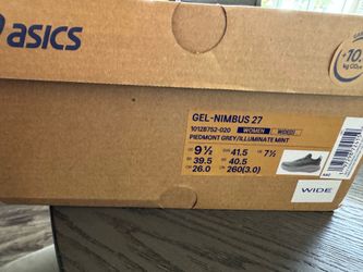 ASICS Nimbus 27 women’s 9.5W
