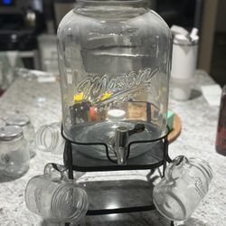 3 Gallon Mason Jar Drink Dispenser 