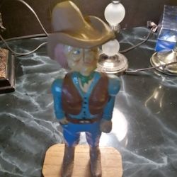 FUNKY COWGIRL. CRAVED WOOD COOL!