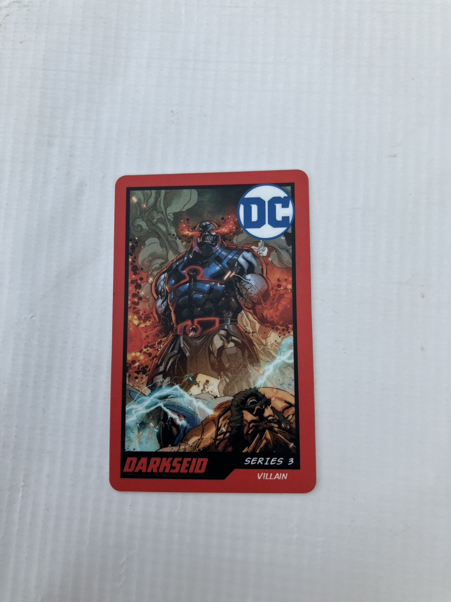 🃏 DC Comics Darkseid Trading Card – Collector’s Item