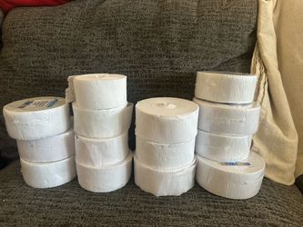 White Crepe Streamers