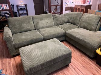 Green couch