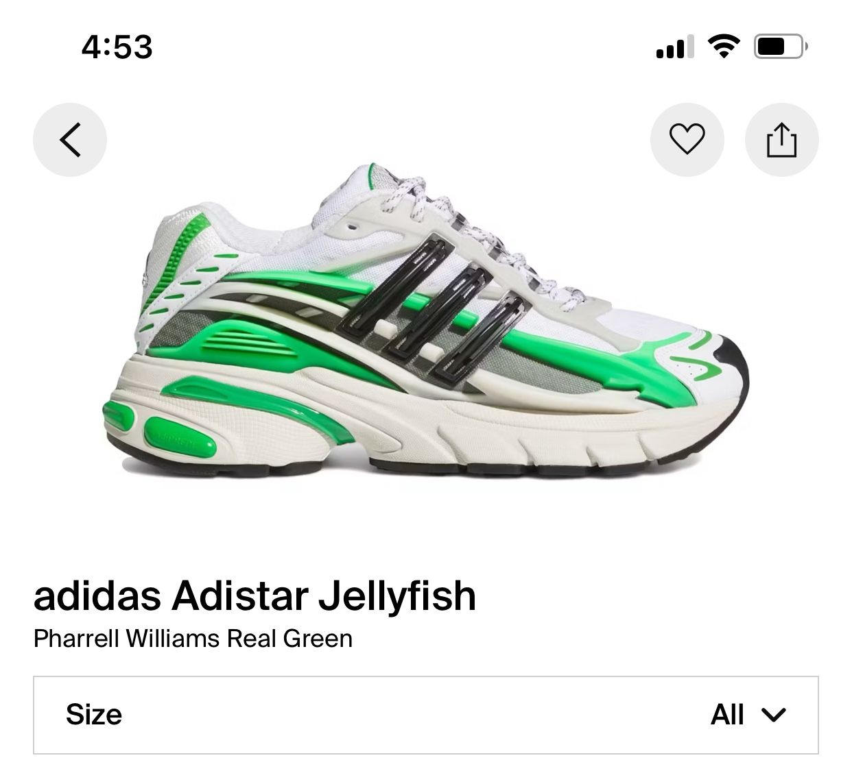 Adidas Adistar Jellyfish 