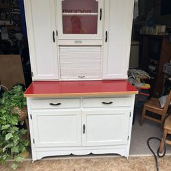 Vintage Hoosier cabinet 