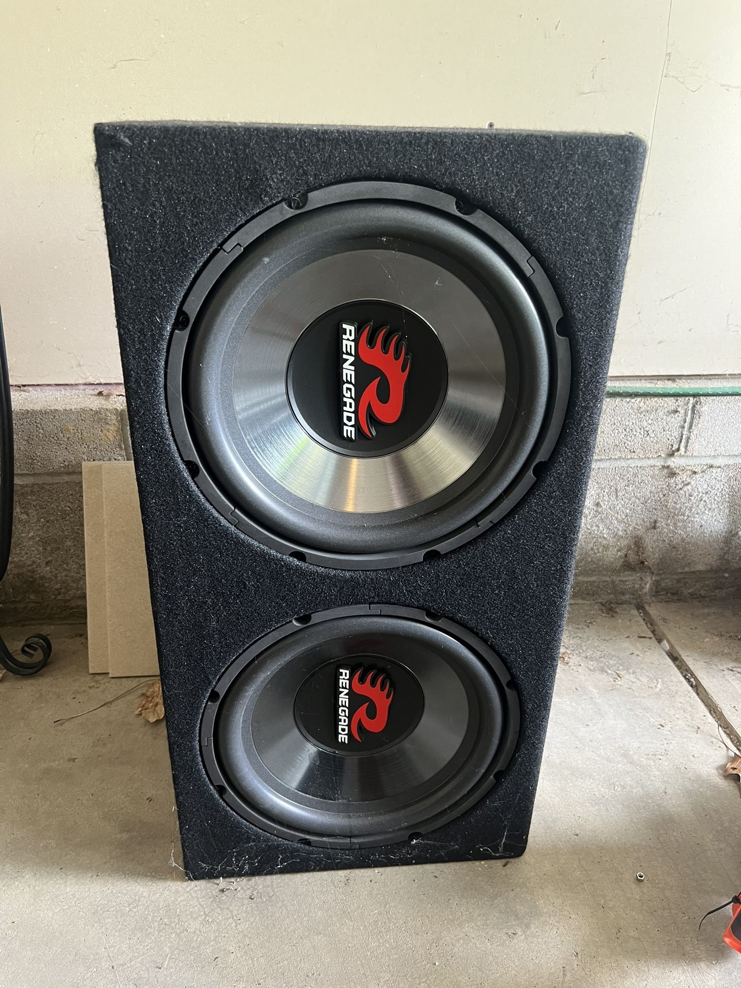 Dual 12” Renegade Subwoofers