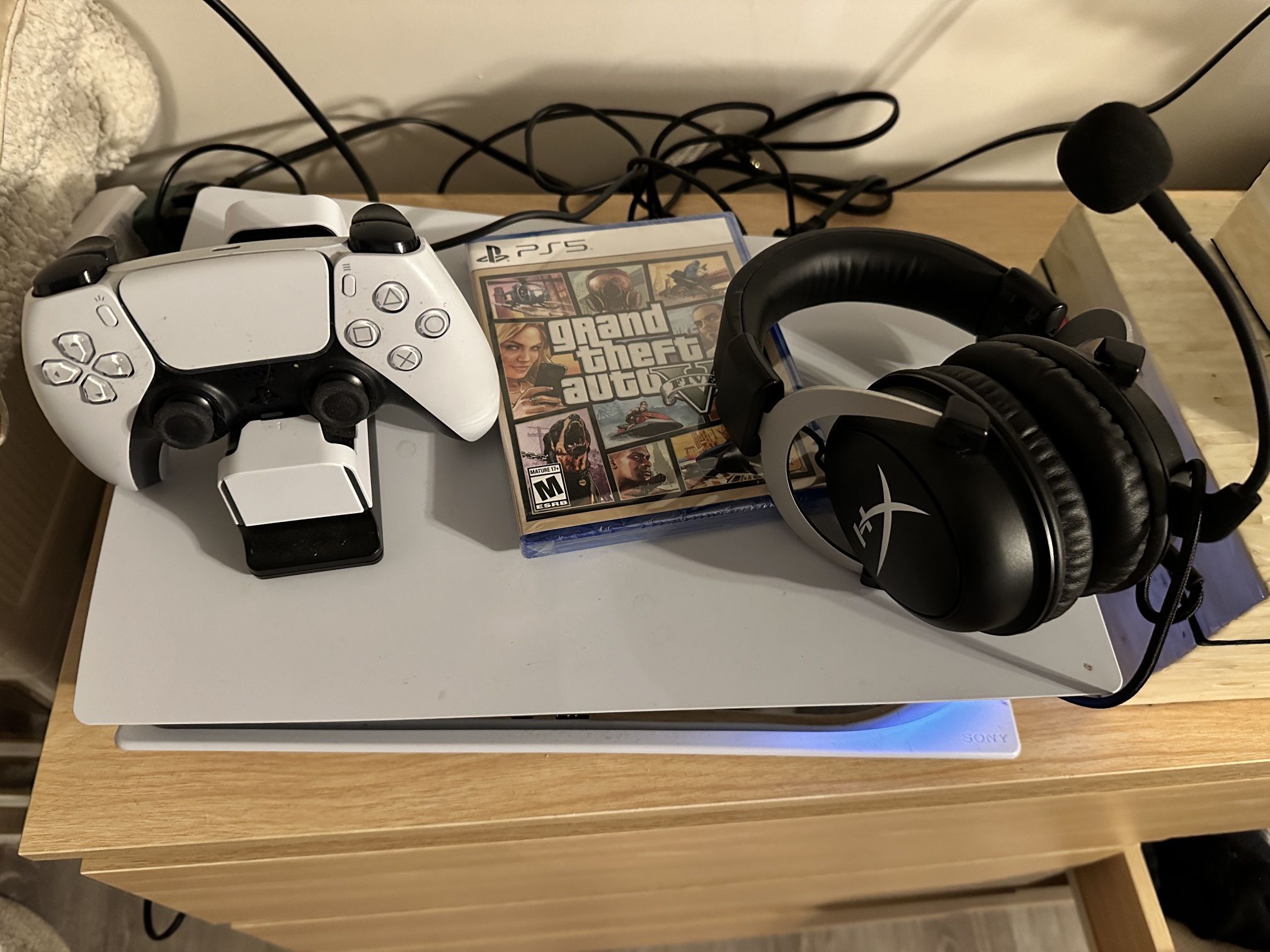 PlayStation 5 With Controller And Games