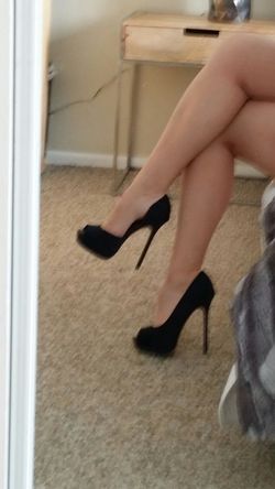 Bebe heels Shoes Black 6