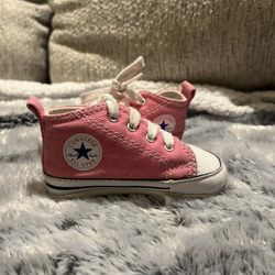 Babygirl Soft Sole Converse Shoes Size 2c
