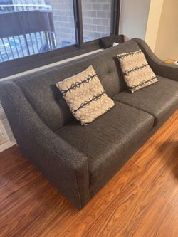 Sofa with ottoman