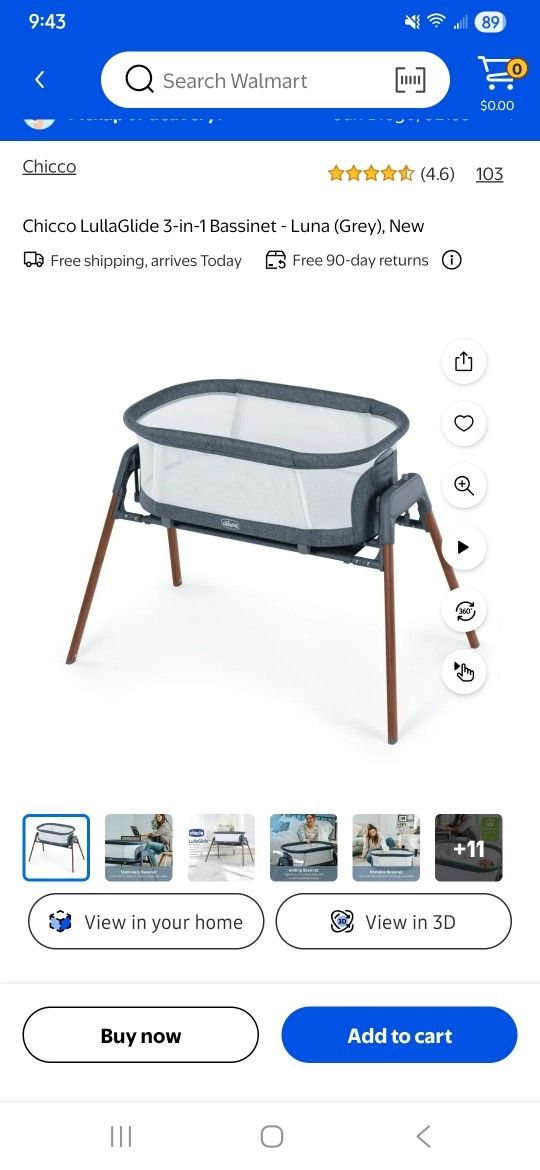 Chico Portable Bassinet
