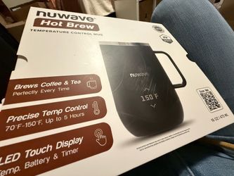 Nuwave Self-Heating Coffee Mug with Charging Base