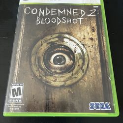 $15 Condemned 2 Bloodshot Xbox 360