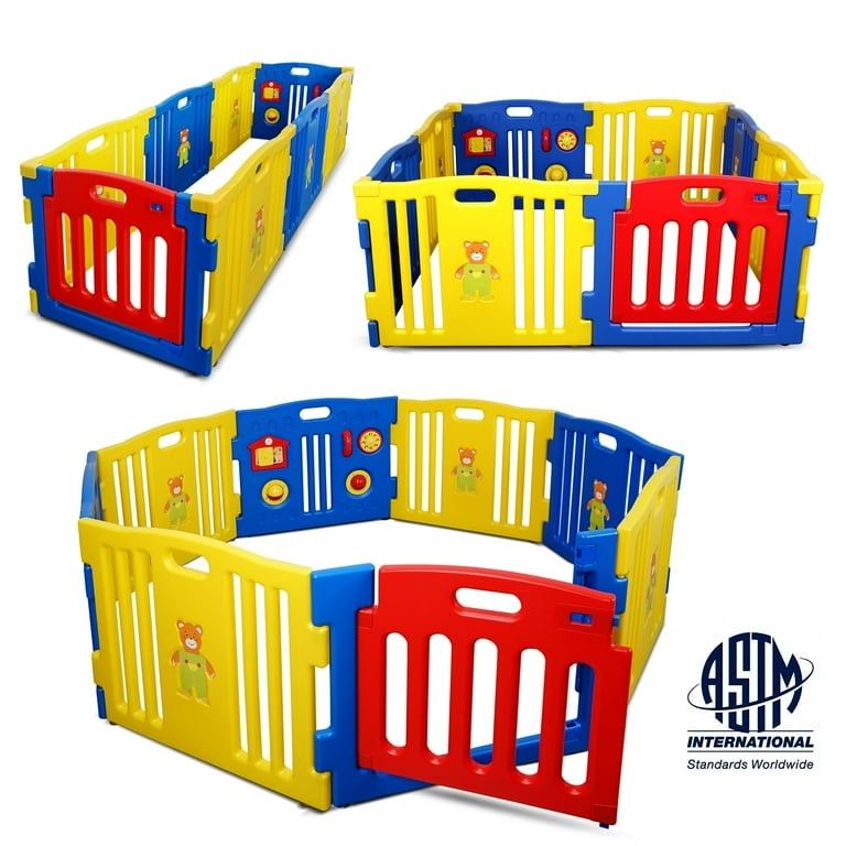 Used Large Baby Activity Cube Corral For Toddlers Indoor Or Outdoor