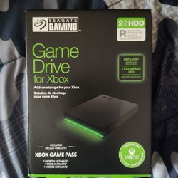Xbox Seagate 2-TB USB Game Drive