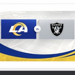 Rams Vs Raiders 
