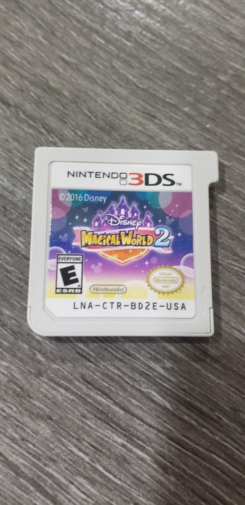 Nintendo 3DS - Disney Magical World 2 - Video Game
