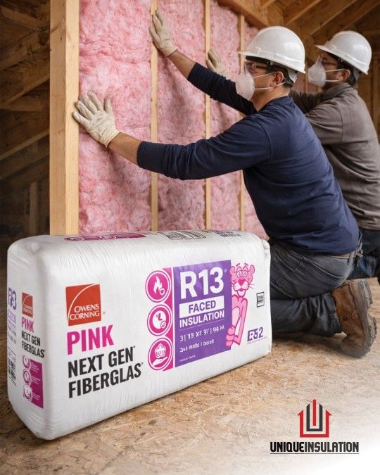 R-13 Wall Insulation Pack – NEW –