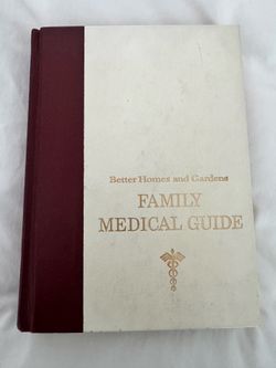 Vintage Hardcover Better Homes & Gardens Family Medical Guide