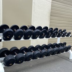 Rubber Dumbbells 