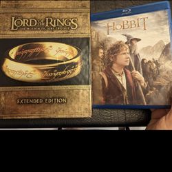 The Lord of the Rings: The Extended Edition, 15 Blu-ray disc + bonus Hobbit Blu-ray Disc